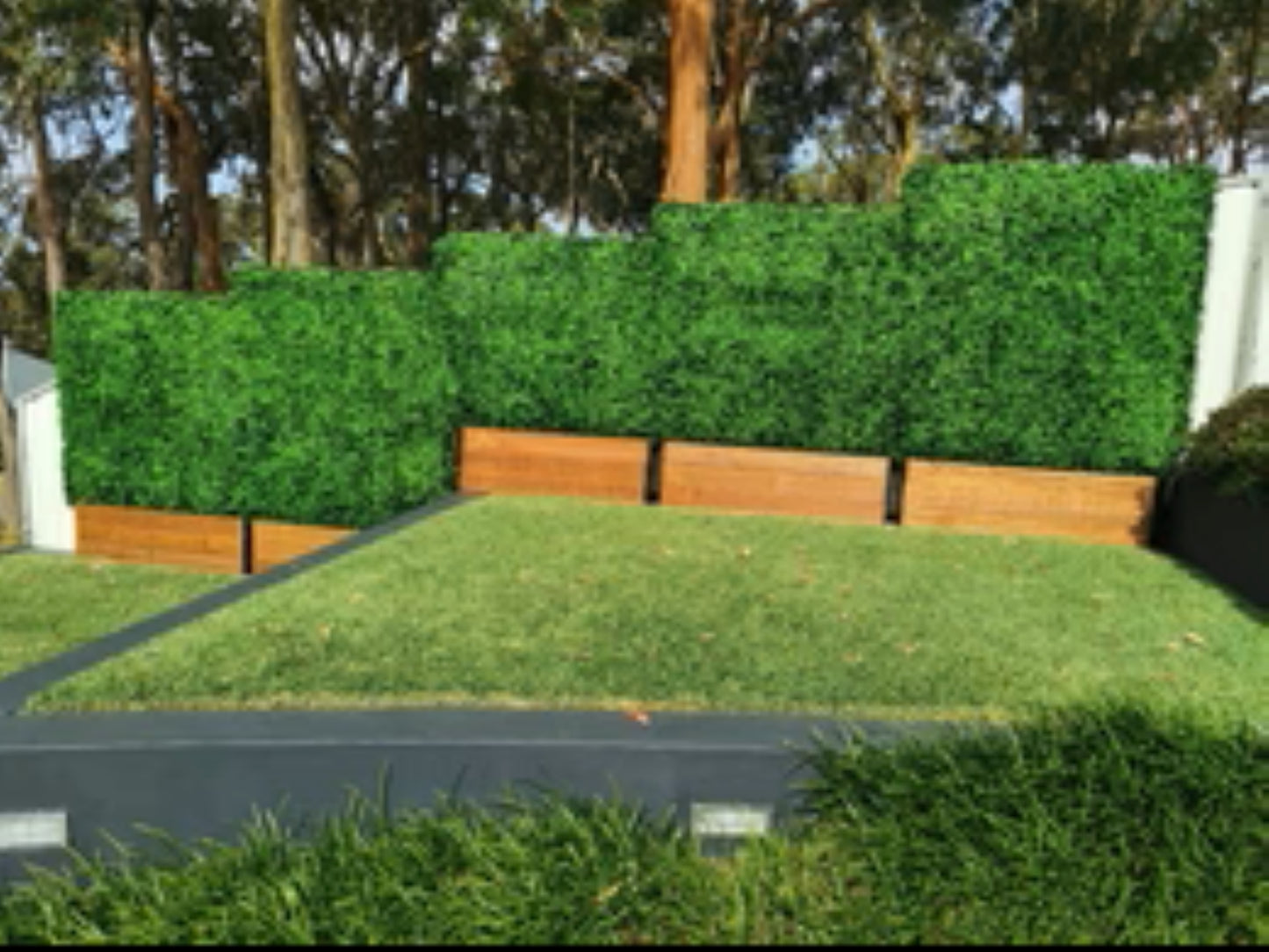 commercial-grade artificial hedge panel