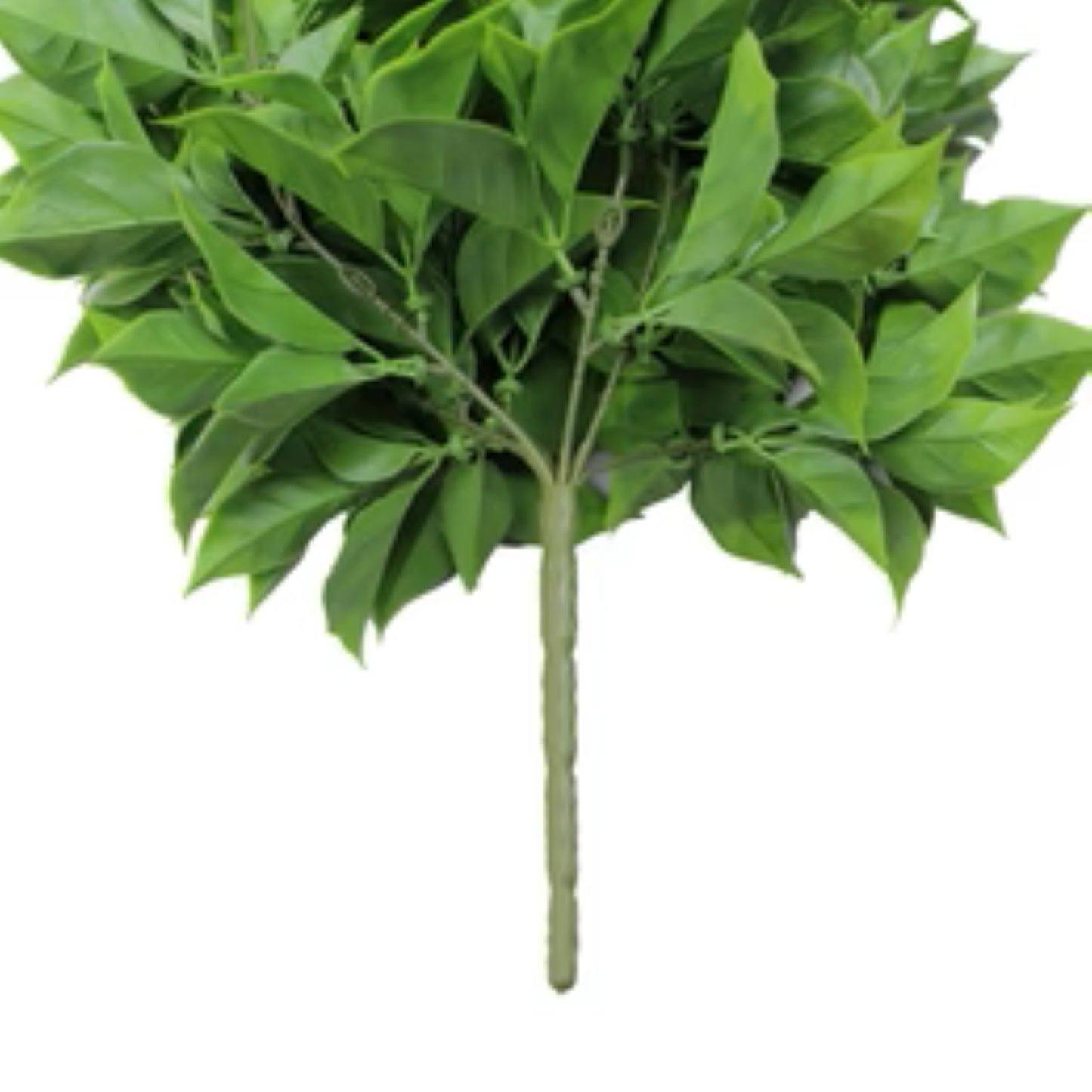 Realistic green and flowering pothos garland for event styling