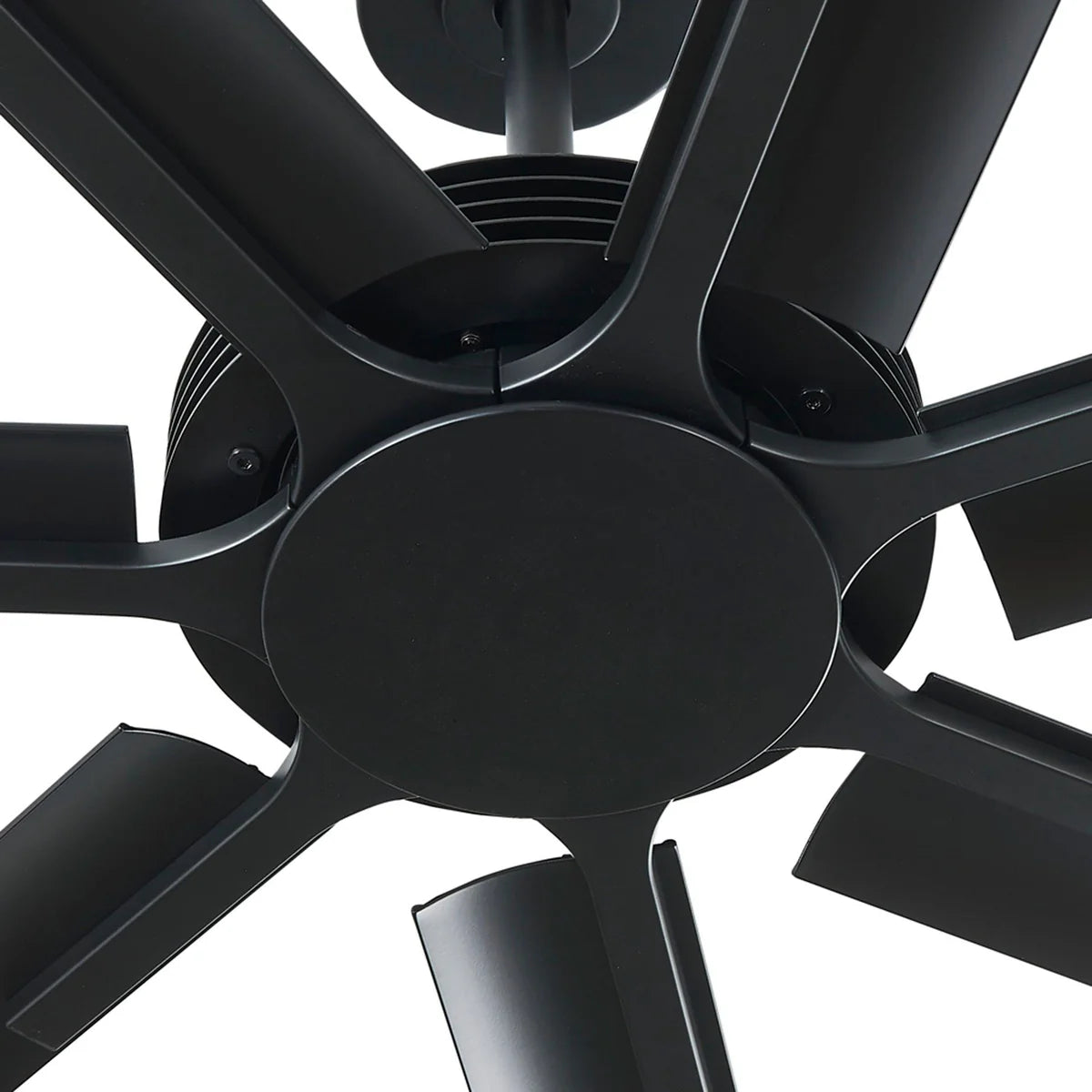 commercial-black-ceiling-fan-for-large-dining-areas zoom motor view