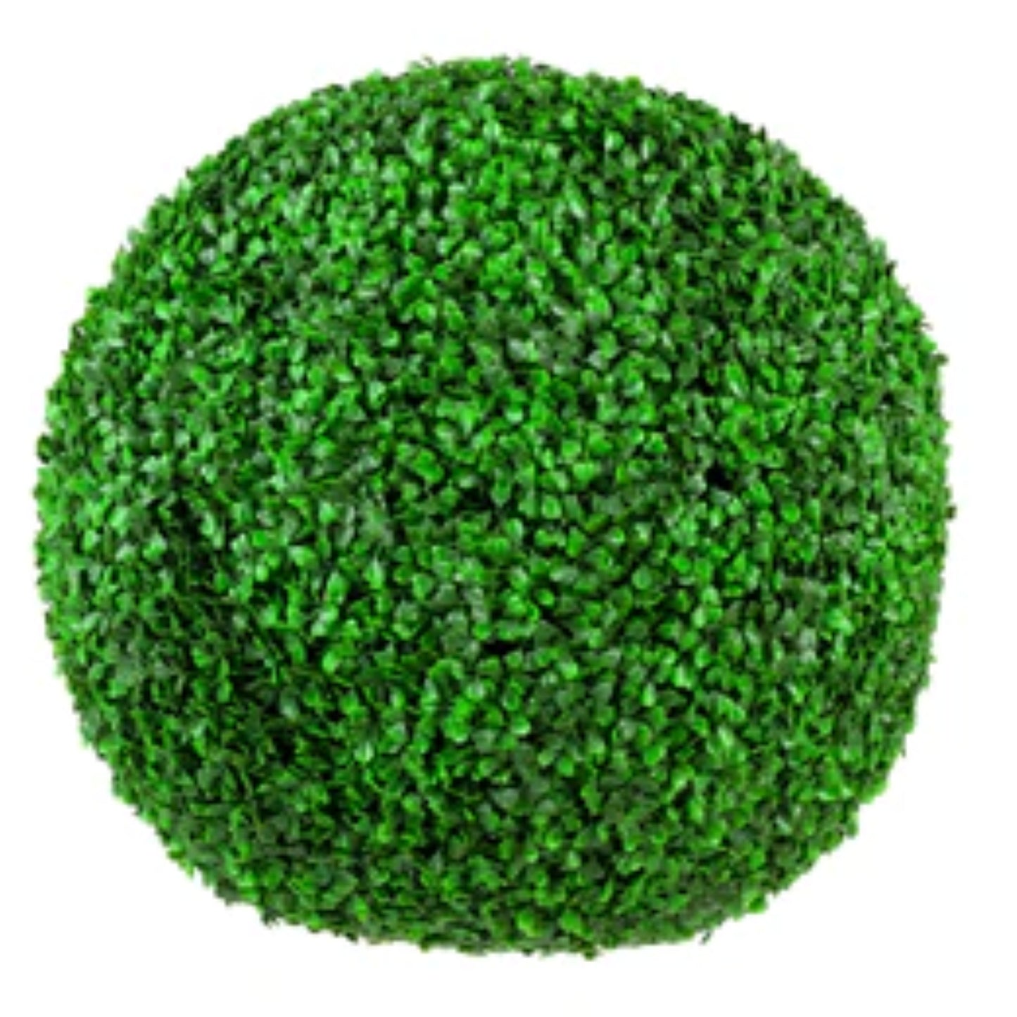 Premium Faux Boxwood Topiary Balls – Set of 2 (11") UV Resistant Decorative Spheres