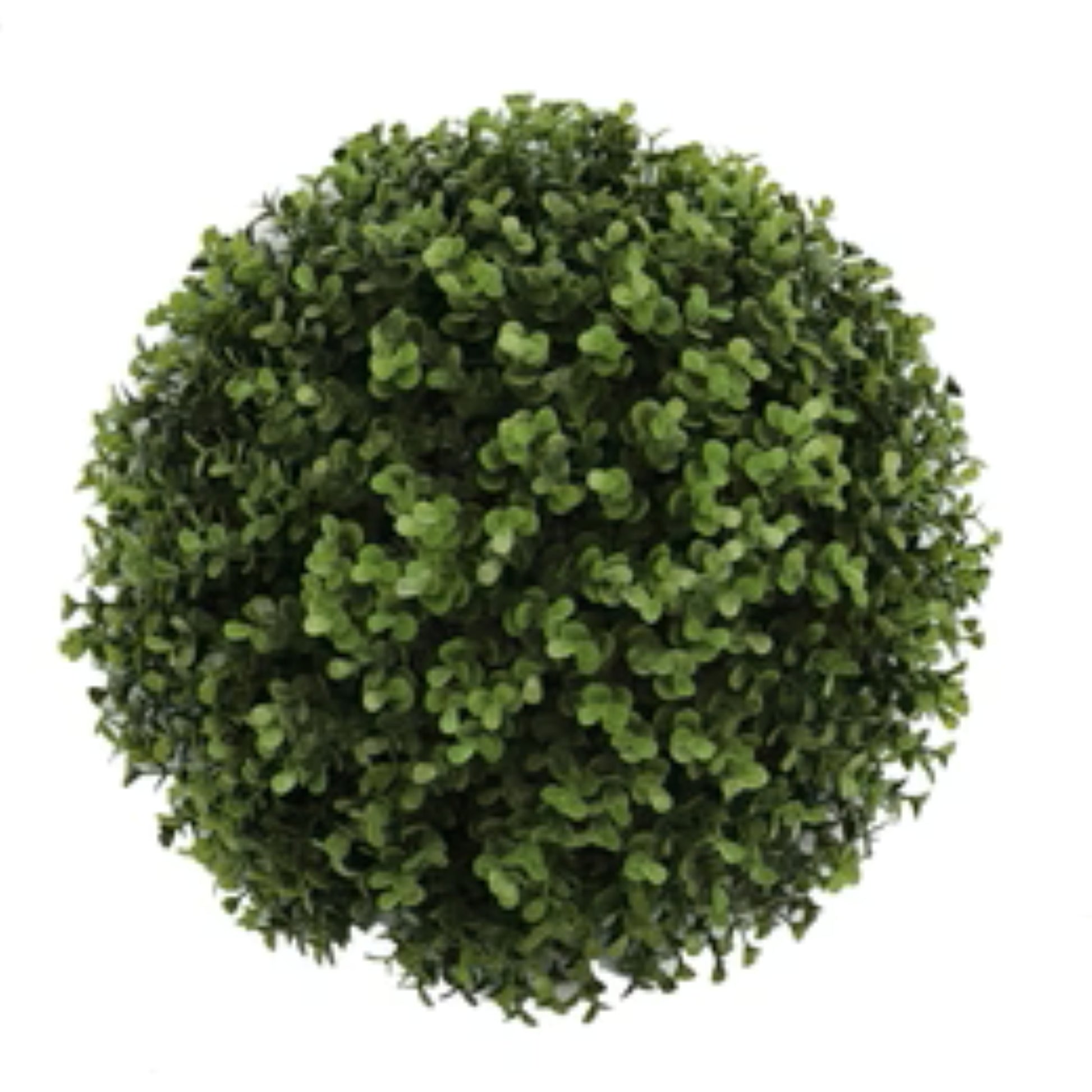 • 11-inch artificial buxus topiary ball set of two