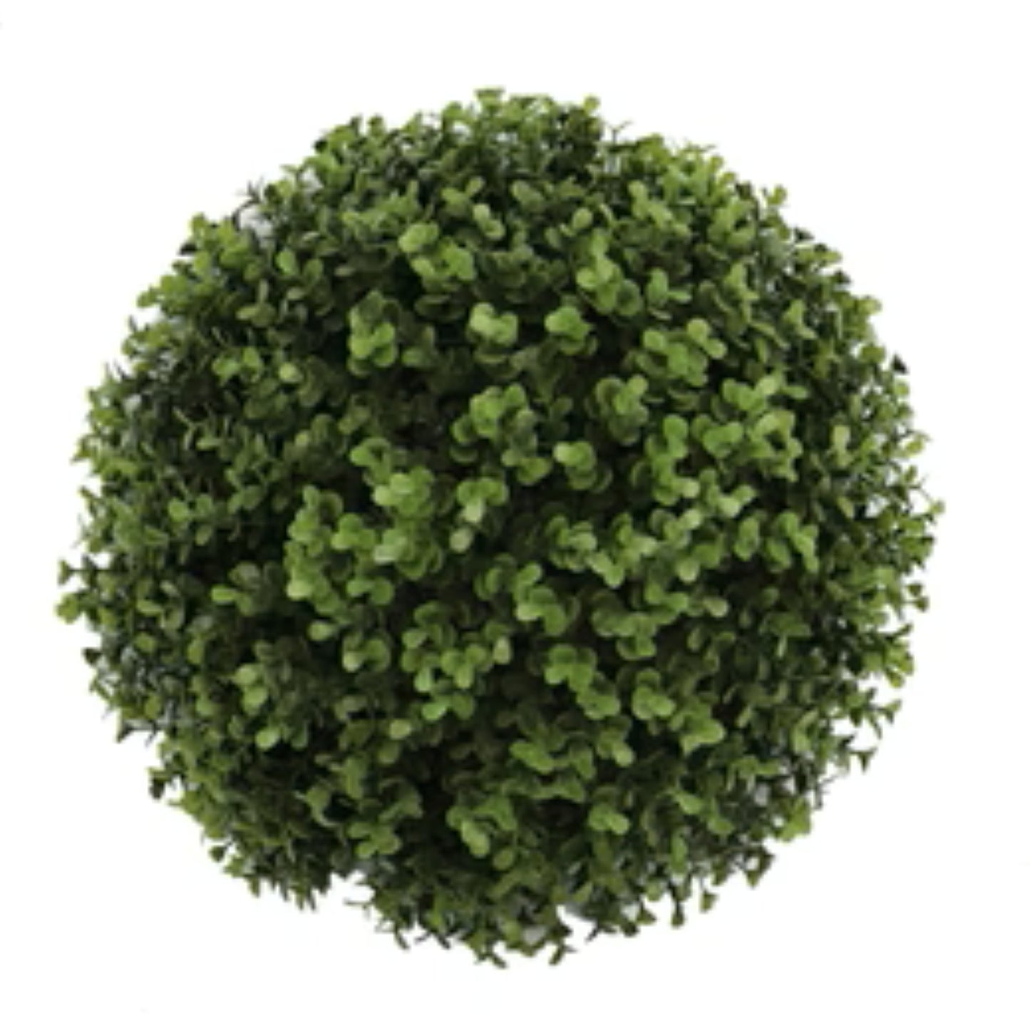 17-inch artificial buxus topiary ball set