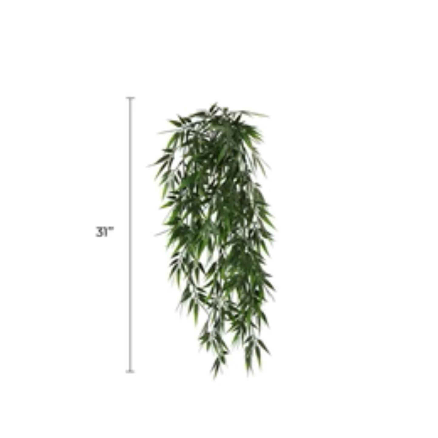 UV-resistant bamboo foliage for indoor and outdoor décor