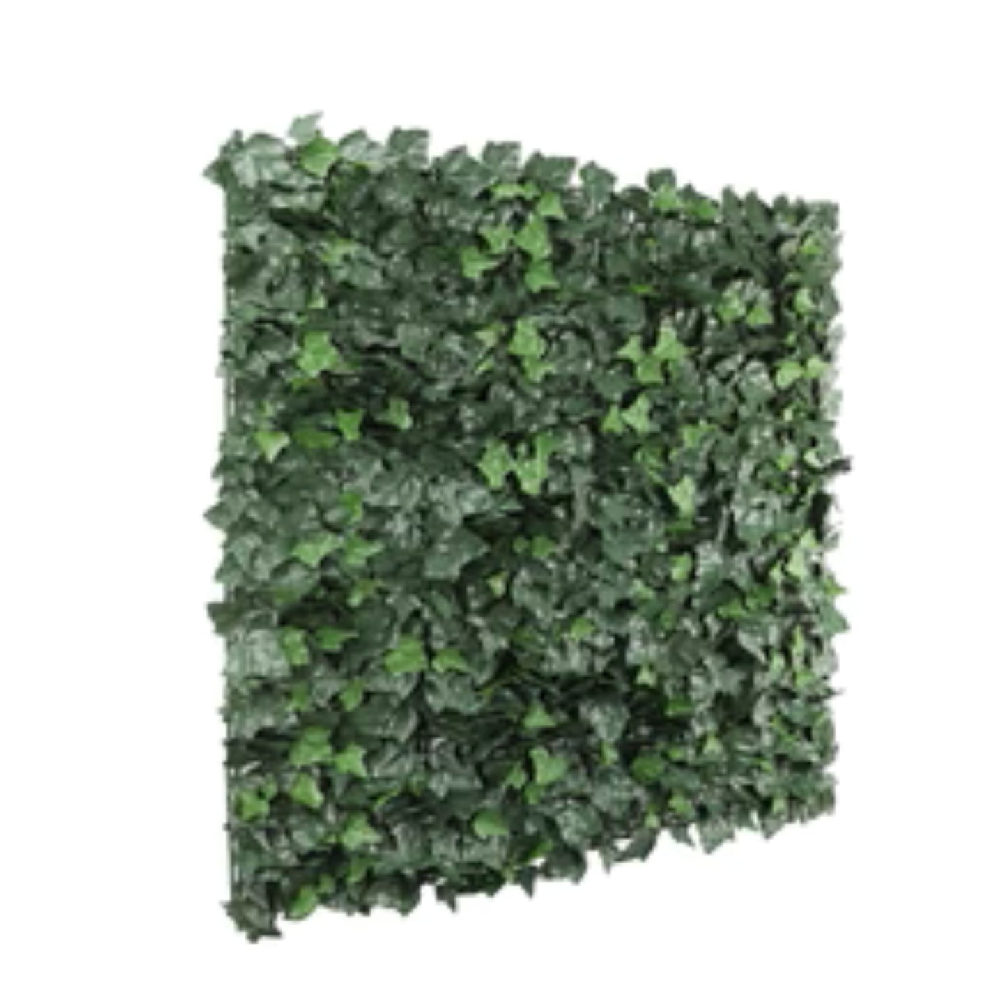 UV-resistant commercial artificial ivy wall panel side view
