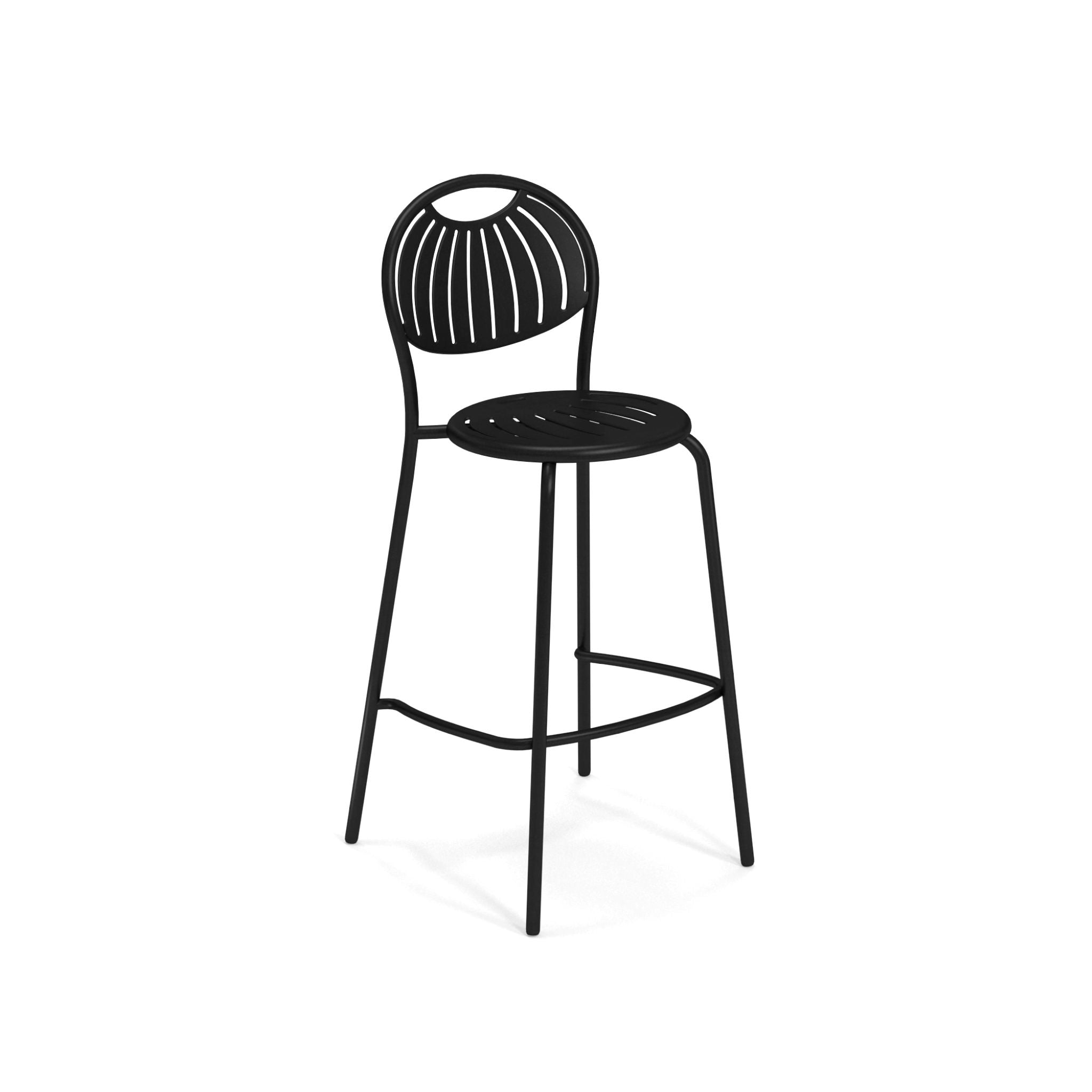 Emu Coupole Bar E442 – Outdoor/Indoor Steel Barstool with Decorative P ...