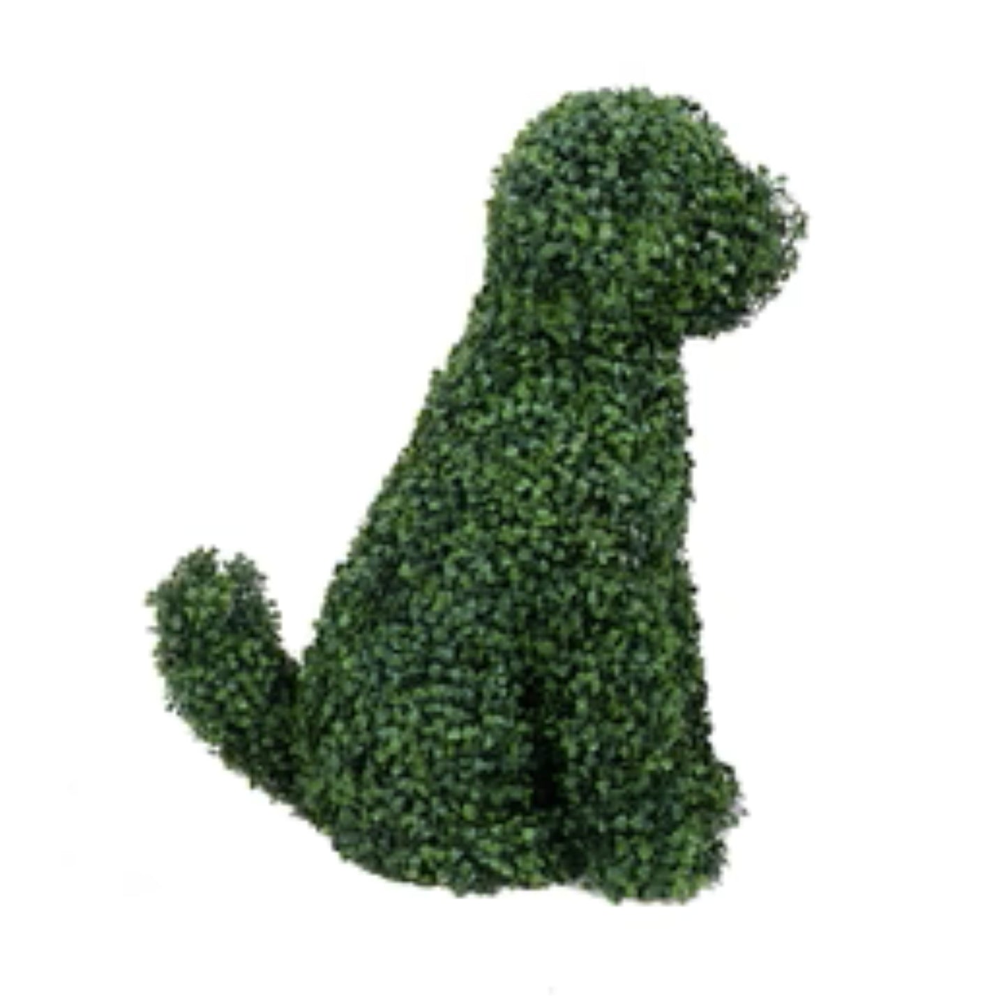 realistic topiary dog for garden or patio