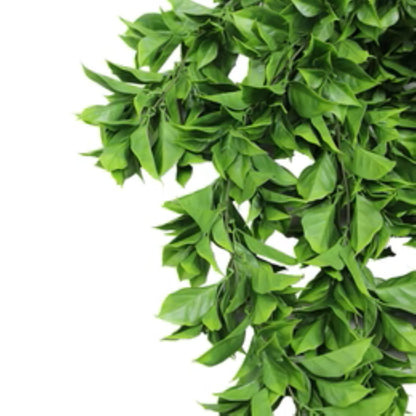 Fire-rated artificial pothos plant for indoor or outdoor décor