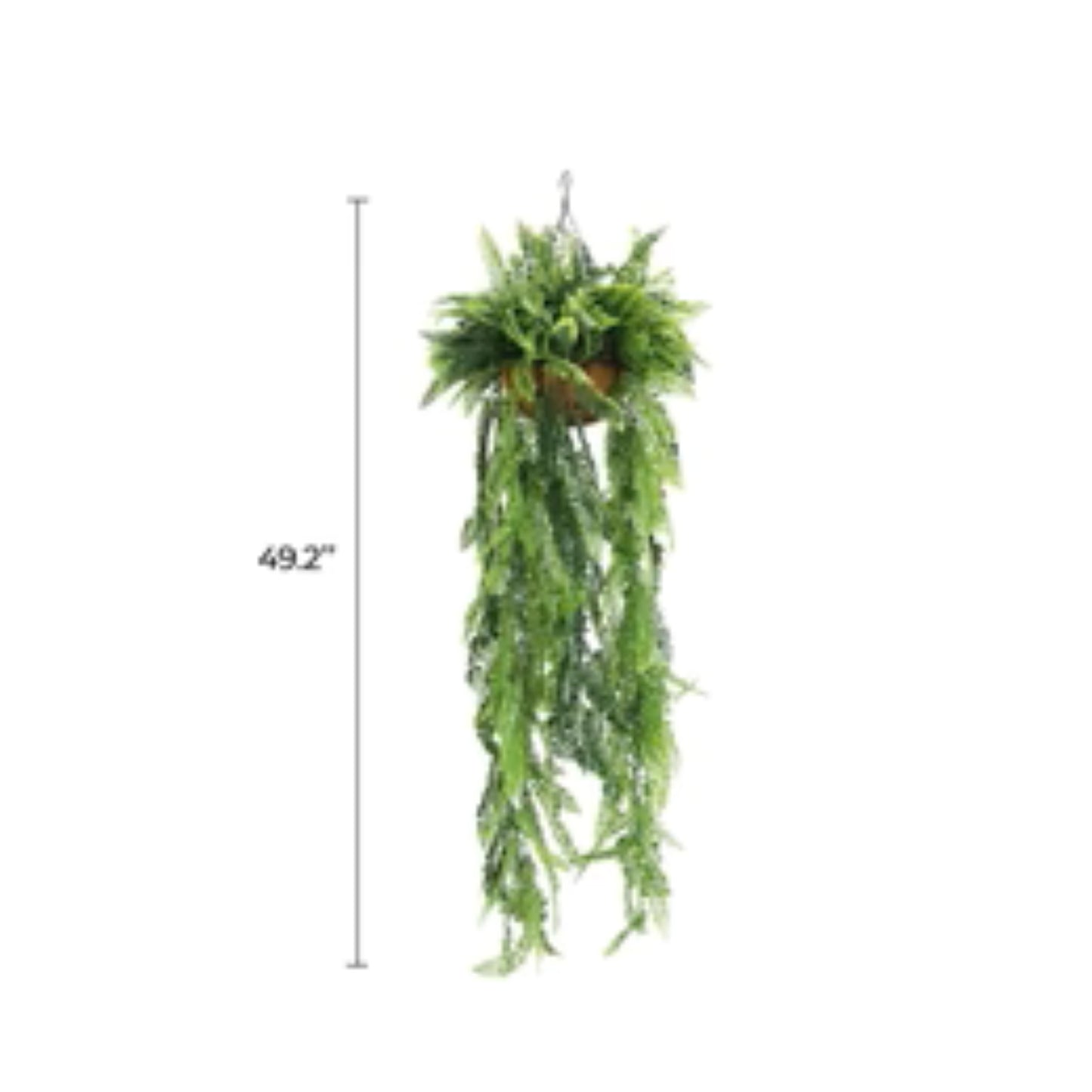 UV-resistant artificial fern for indoor and outdoor décor