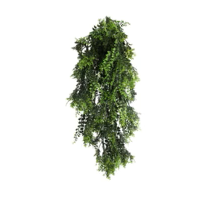 Artificial Mediterranean fern vine hanging décor