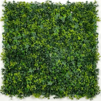 Premium Mixed Ivy Spring Sensation artificial green wall panel measuring 40 by 40 inches