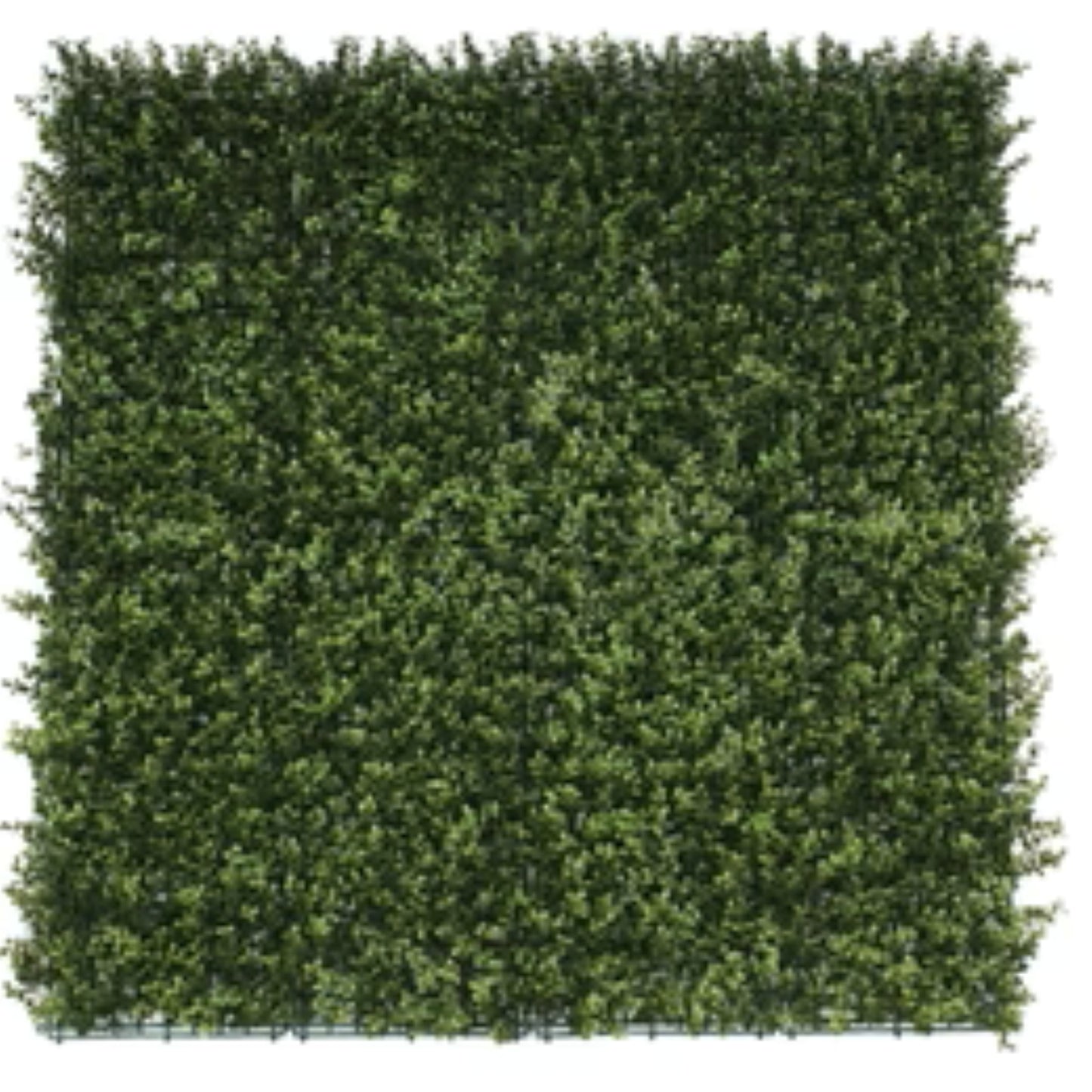 natural artificial boxwood wall panel 40x40