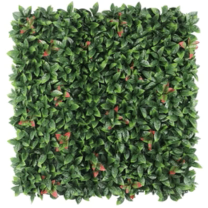 Artificial Photinia Hedge Panel Wall measuring 40 by 40 inches