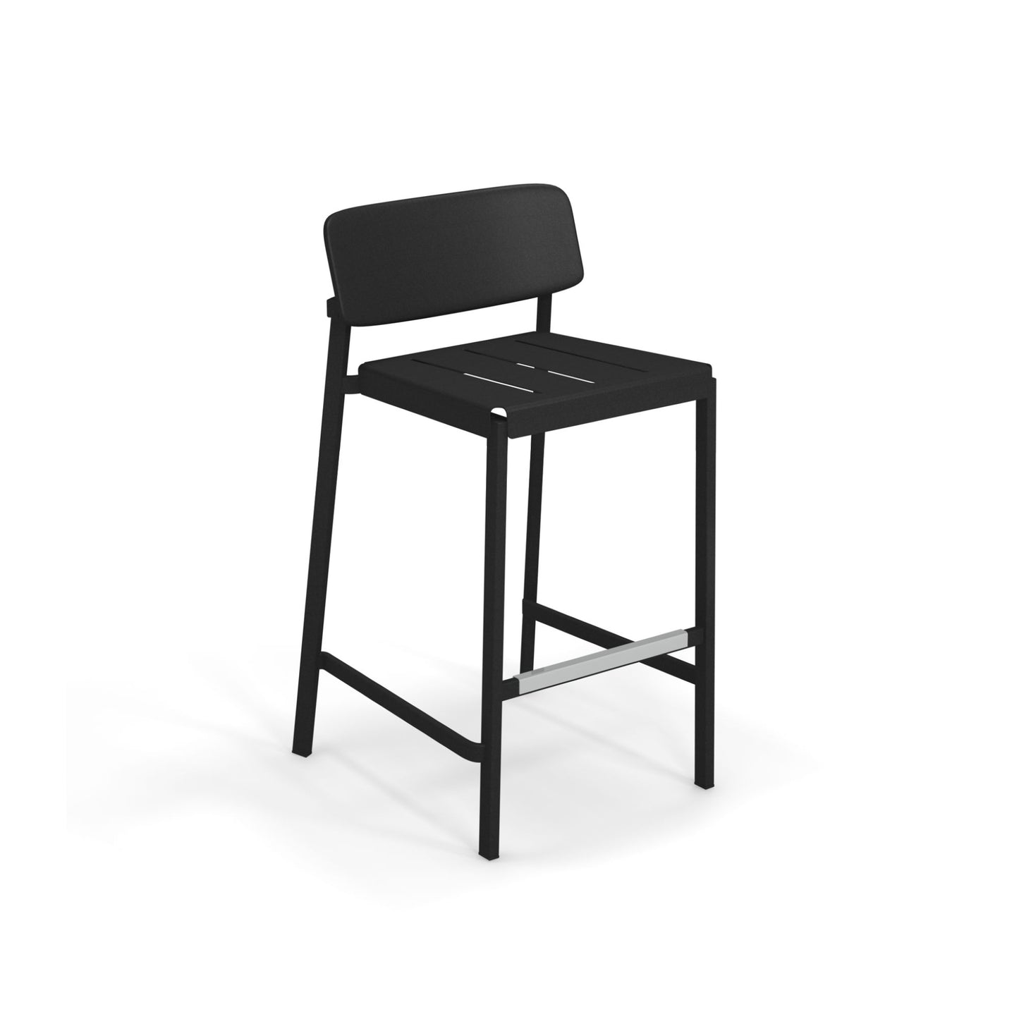Emu Shine Bar E253 – Indoor/Outdoor Stacking Aluminum Barstool by Arik Levy