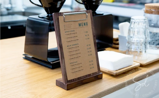 Table Top Sign Holders
