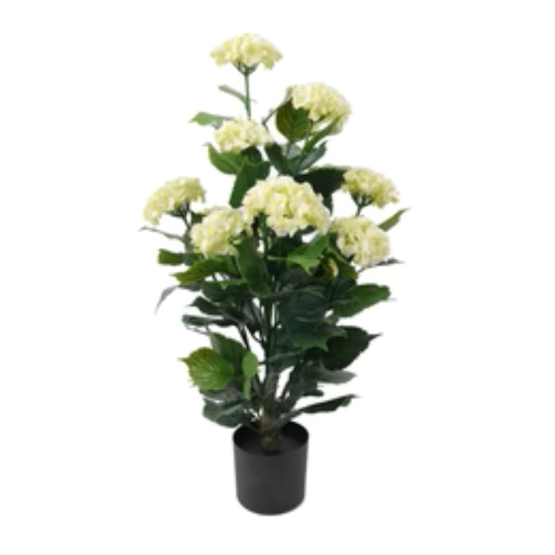 artificial white hydrangea tree 35.4 inches