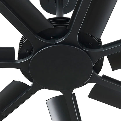 commercial-black-ceiling-fan-for-large-dining-areas zoom motor view